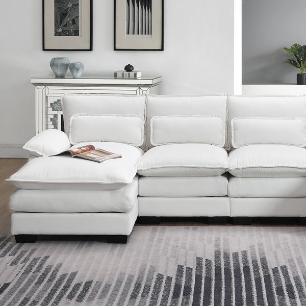 MYRIXA Cozy Comfort Sectional Sofa