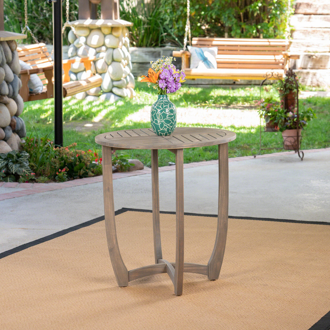 TOLVEX 27" Outdoor Coffee Table