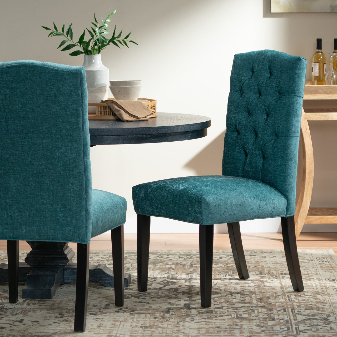 QINTEX 21" Dining Chair Set Of 2