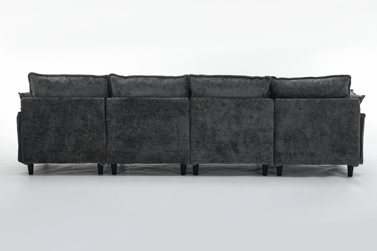 QUORVEX 121" Sectional Sofa