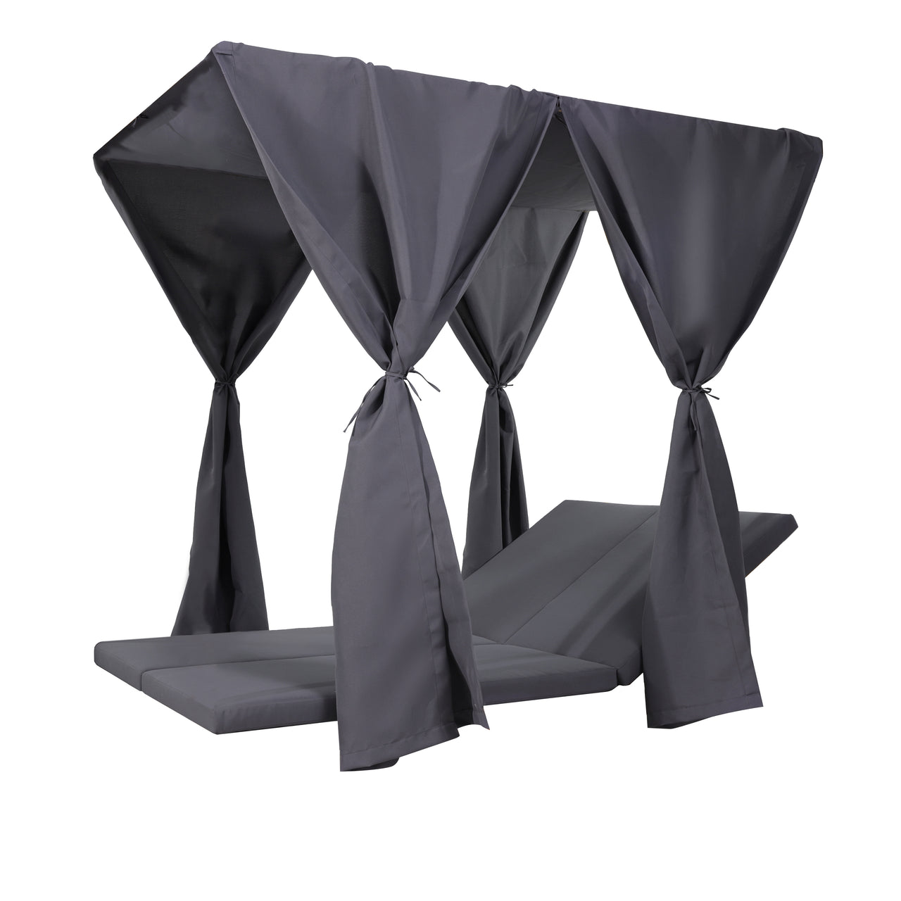 RYNTOX 79" Daybed Cushion & Curtains