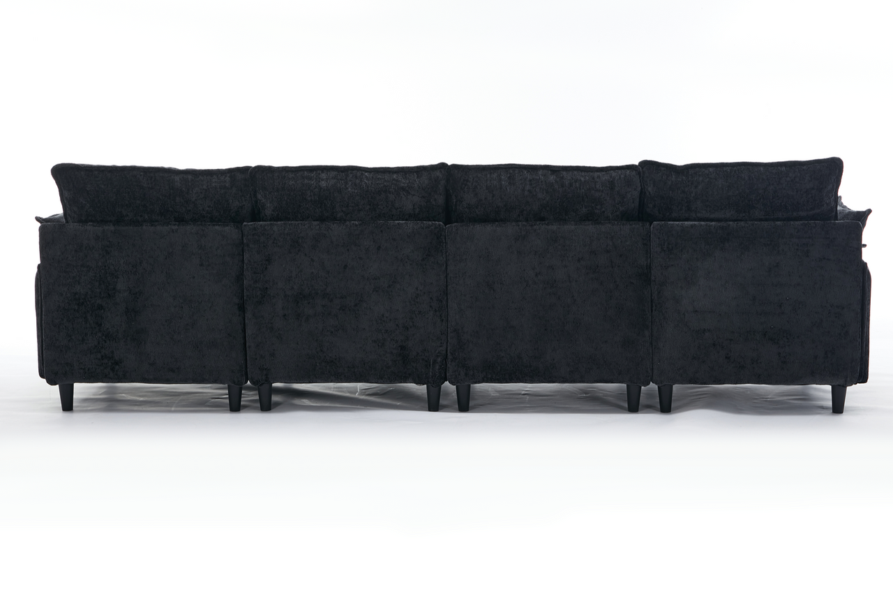 QUORVEX 121" Sectional Sofa