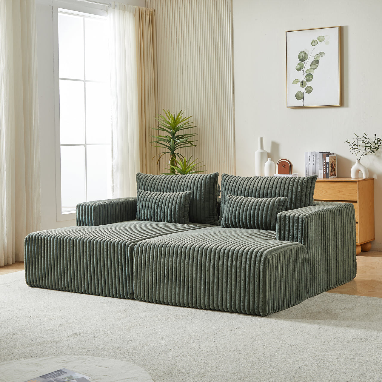 OPHELIA 87" Oversized Loveseat