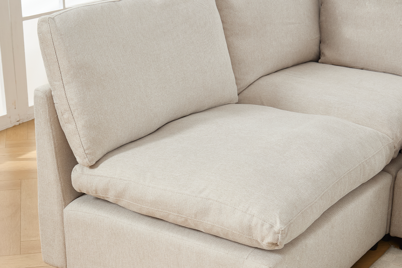 TOVRIX 141" Sectional Sofa