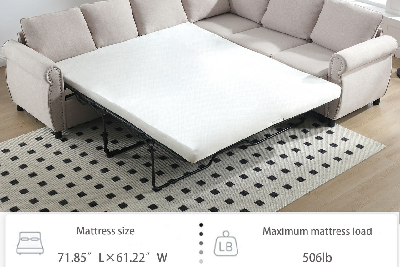 TREVIXA 104" Sectional Sofa
