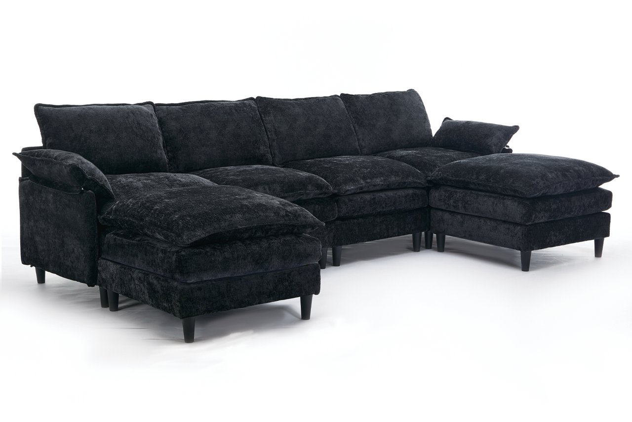 QUORVEX 121" Sectional Sofa