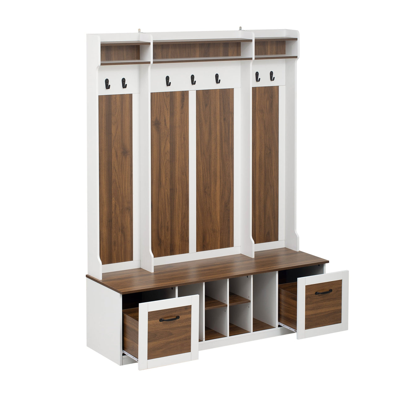 TRAVOXA 59" Entryway Bench