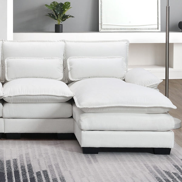 MYRIXA Cozy Comfort Sectional Sofa