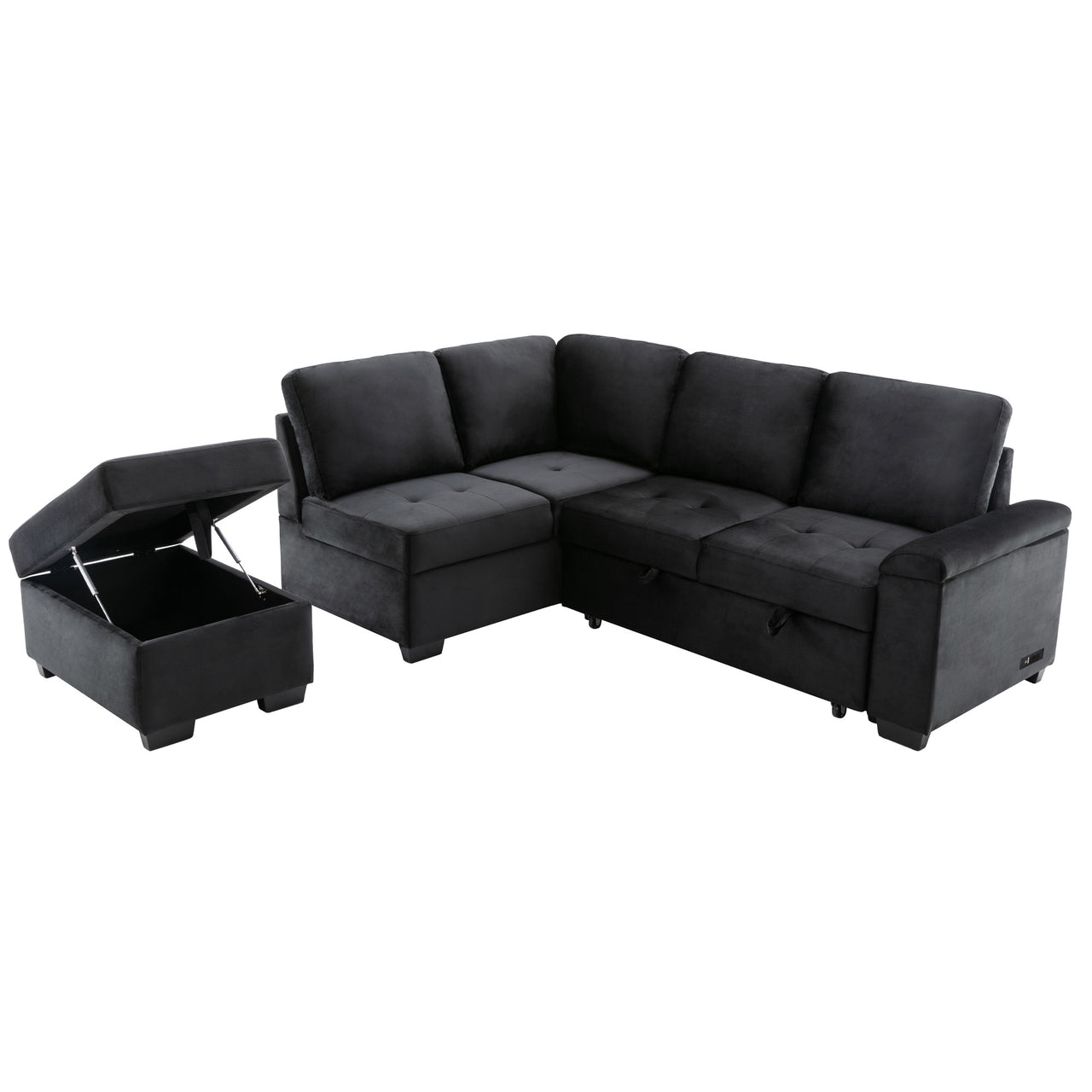 TYCHO 85" Sectional Sofa Bed