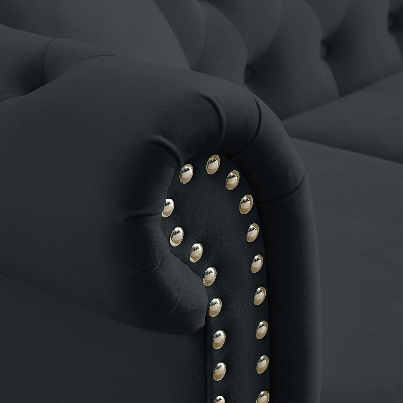 ROSALIND 59" Chesterfield Loveseat