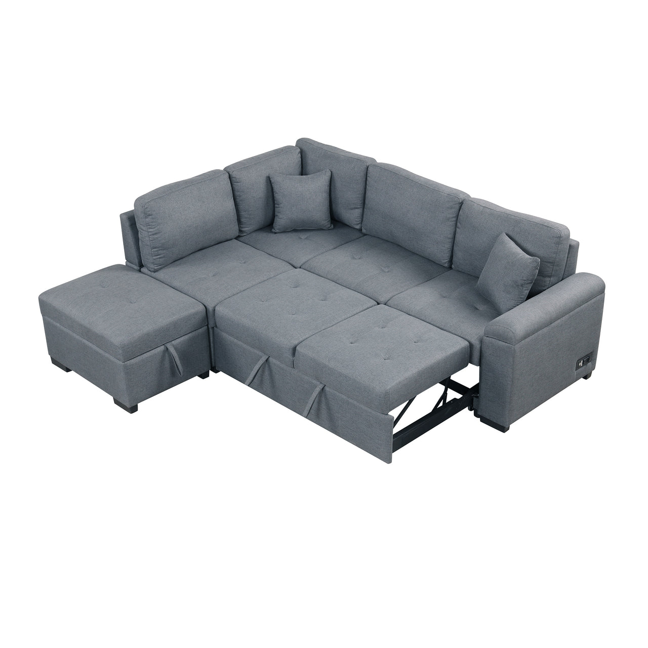TYCHO 85" Sectional Sofa Bed