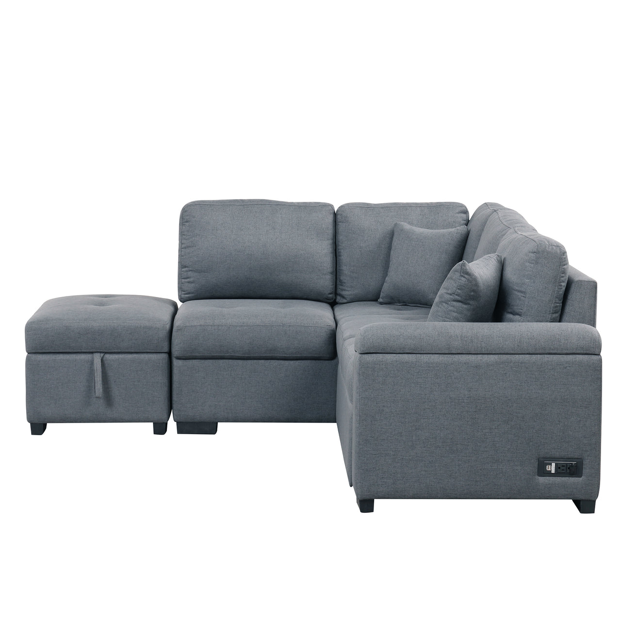 TYCHO 85" Sectional Sofa Bed