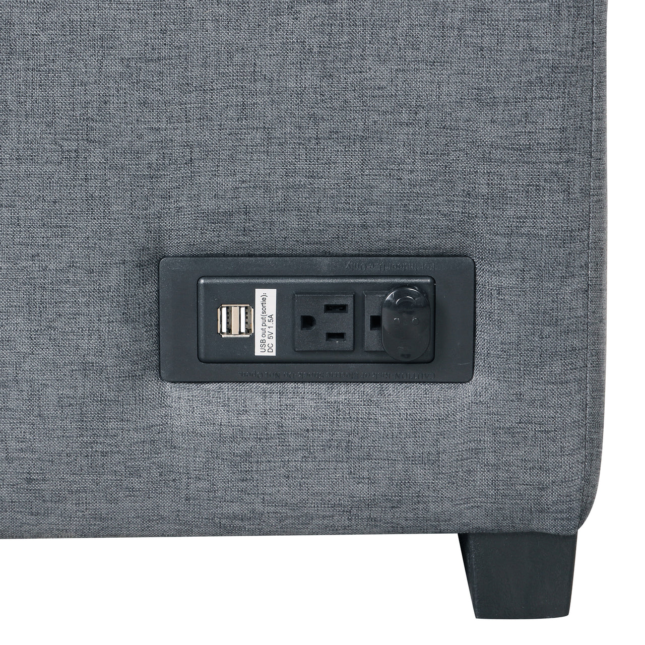 TYCHO 85" Sectional Sofa Bed