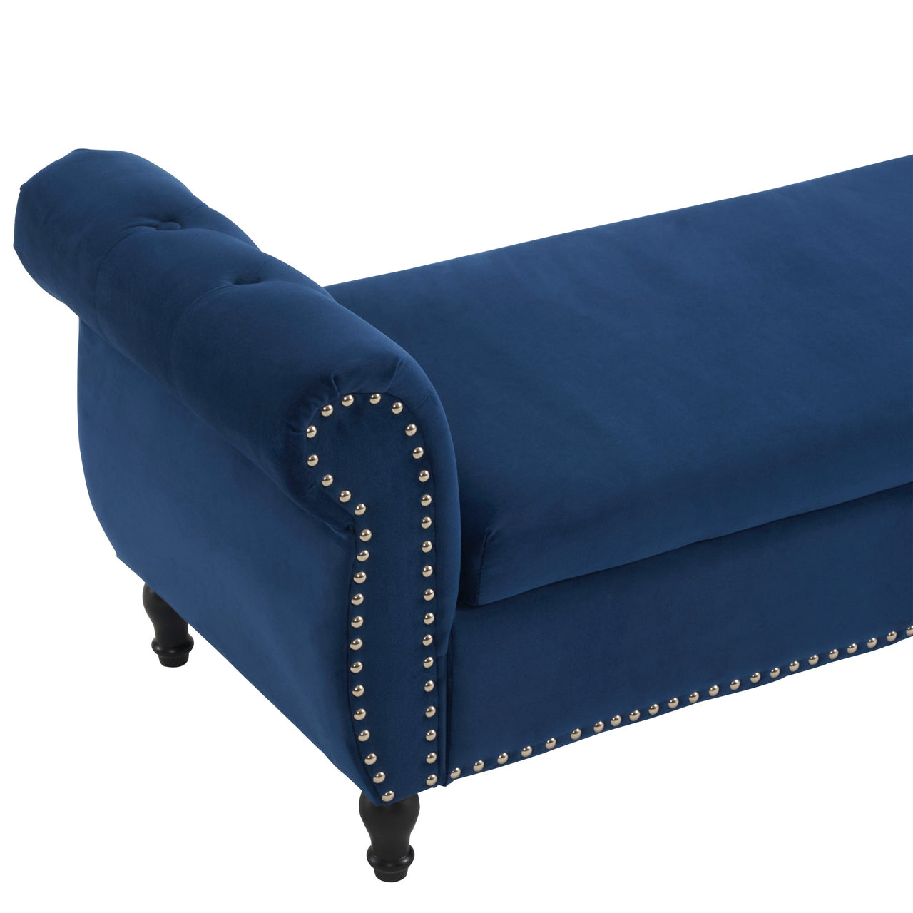 SOLENNE 51" Storage Ottoman