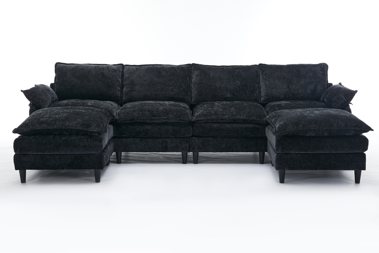 QUORVEX 121" Sectional Sofa