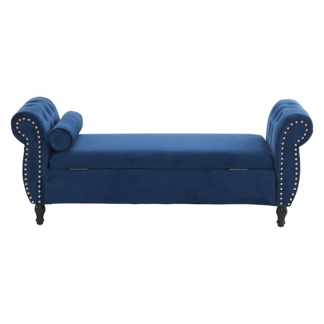 SOLENNE 51" Storage Ottoman
