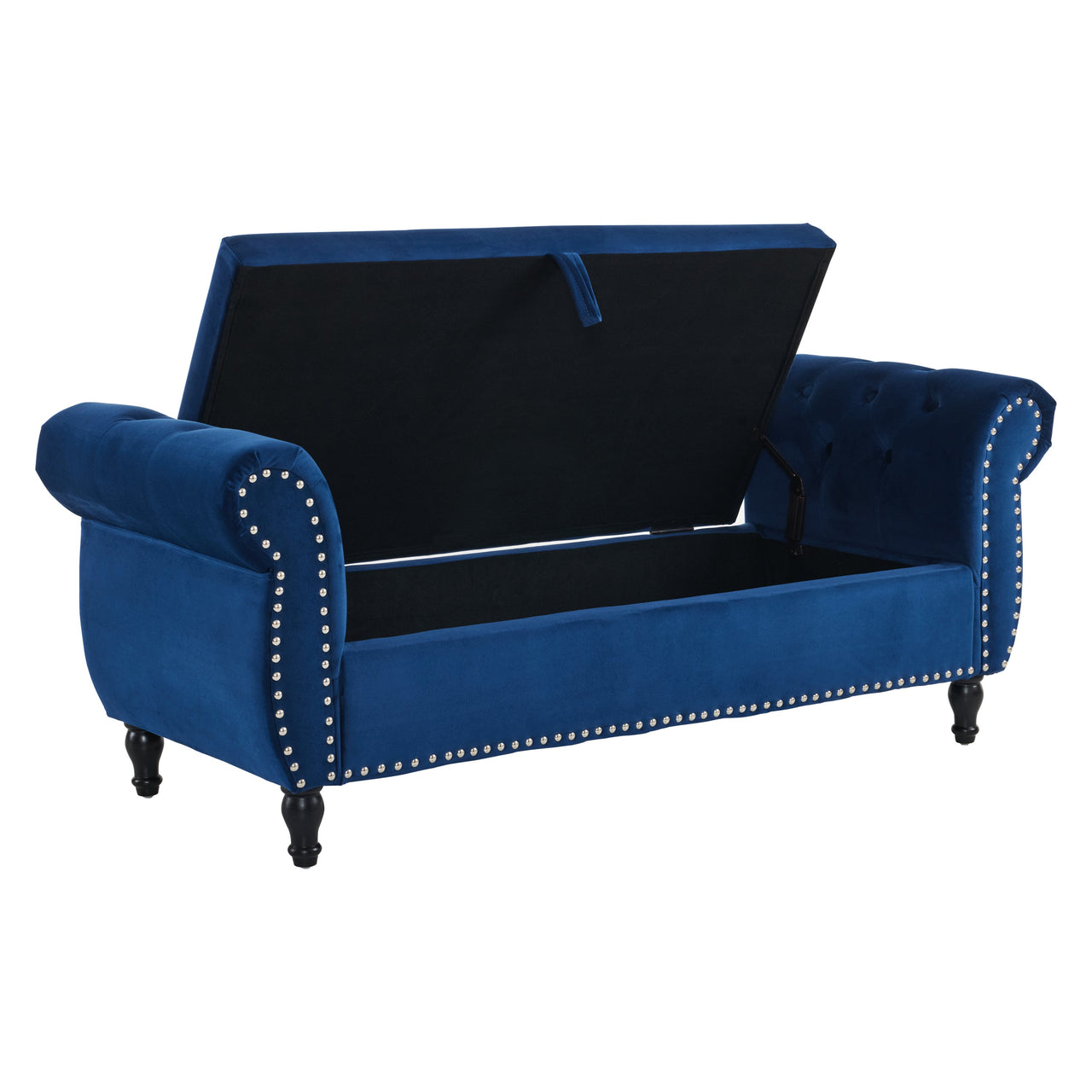 SOLENNE 51" Storage Ottoman