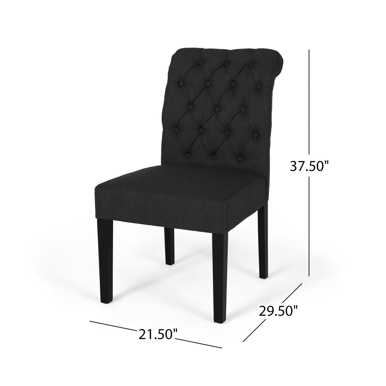 QYLTRX 21" Dining Chair Set Of 2