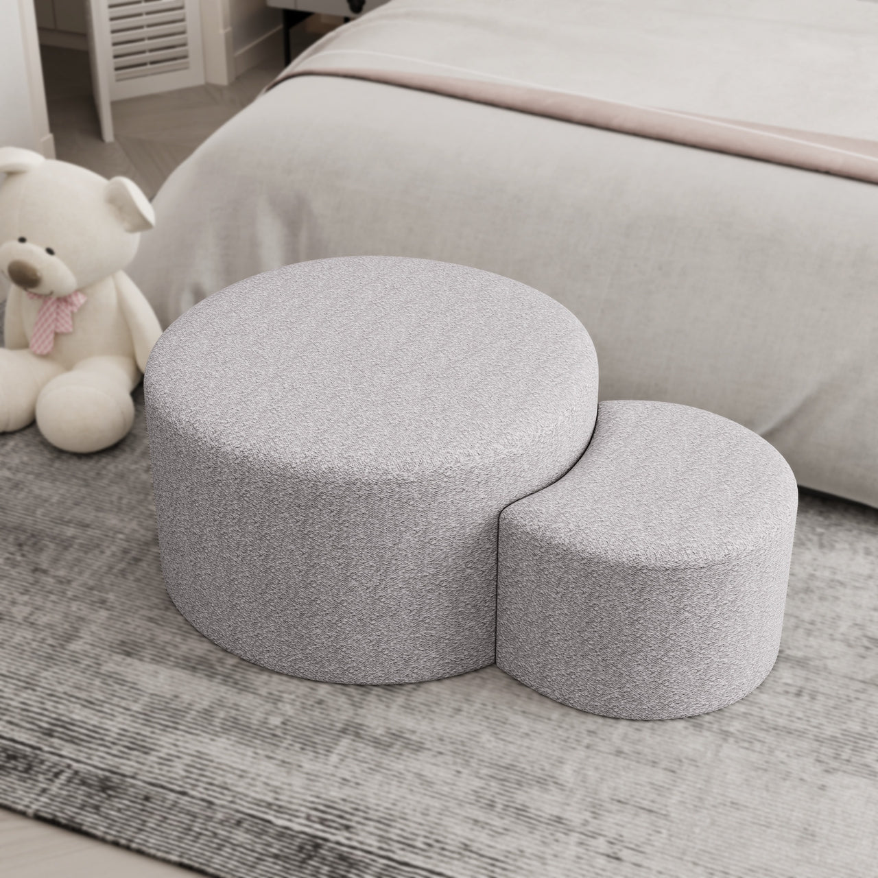 FYNTRIX 27" Coffee Table Set of 2