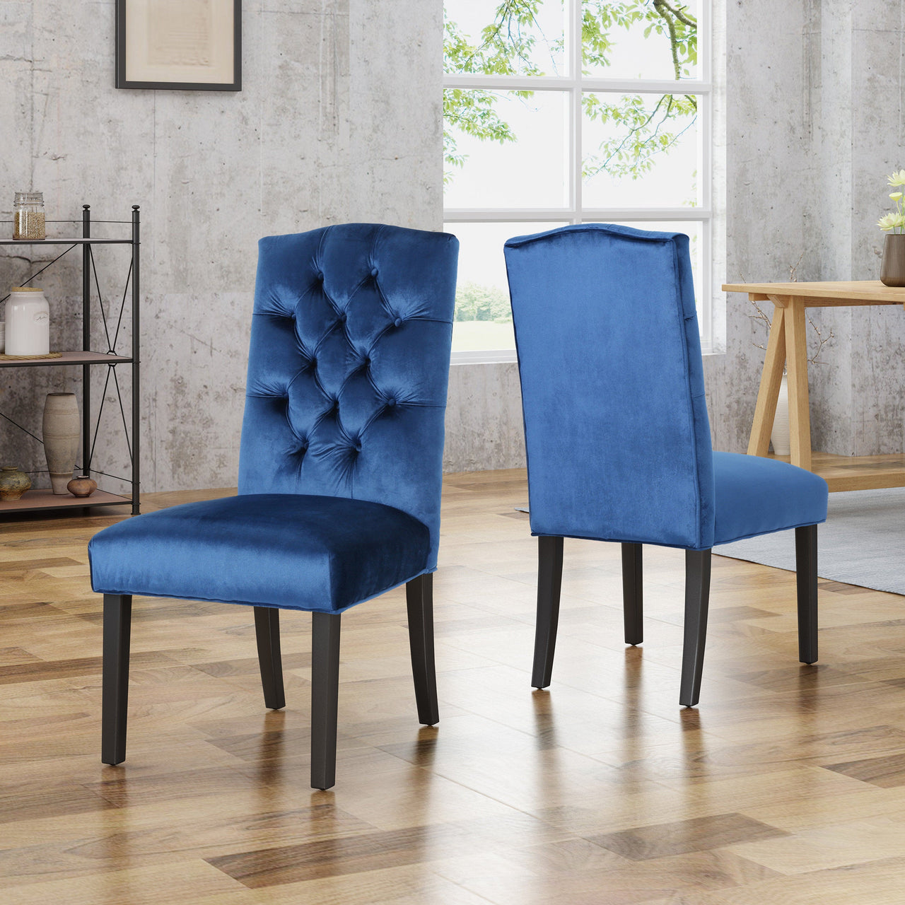 QINTEX 21" Dining Chair Set Of 2