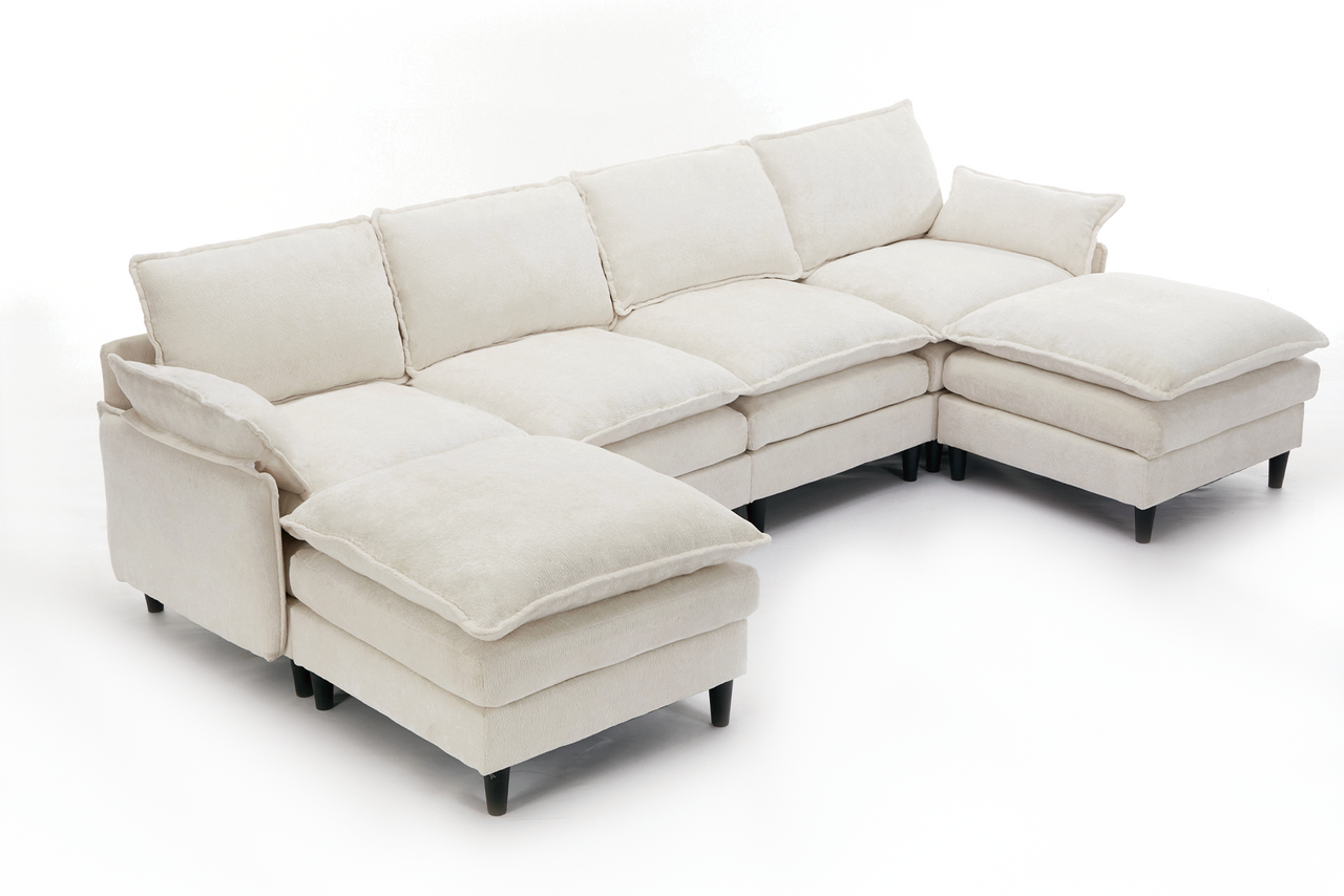 QUORVEX 121" Sectional Sofa