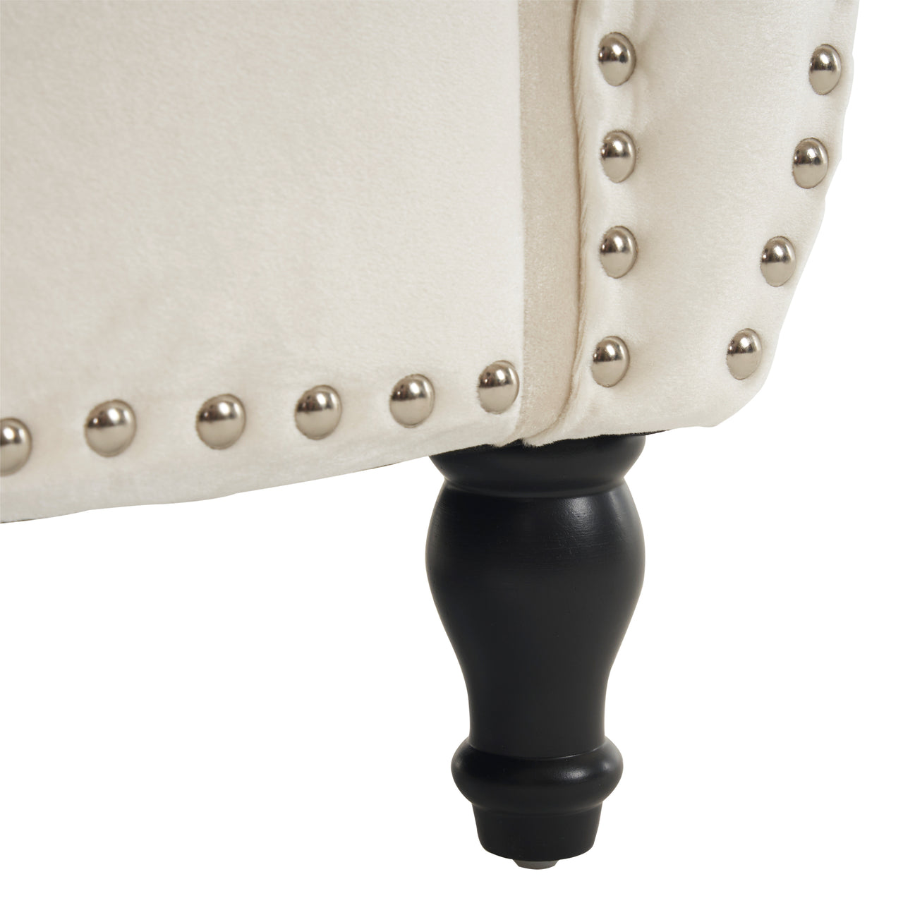 SOLENNE 51" Storage Ottoman