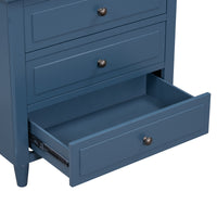 Thumbnail for U_STYLE 3-Drawer Nightstand Storage Wood Cabinet