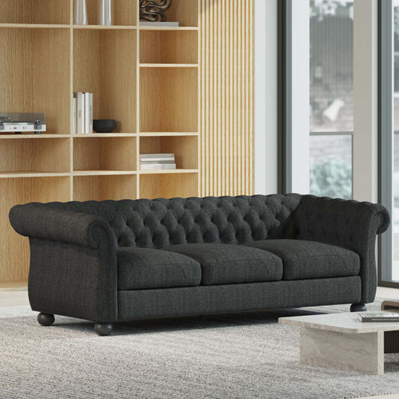 VEGA 85" Vintage Sofa