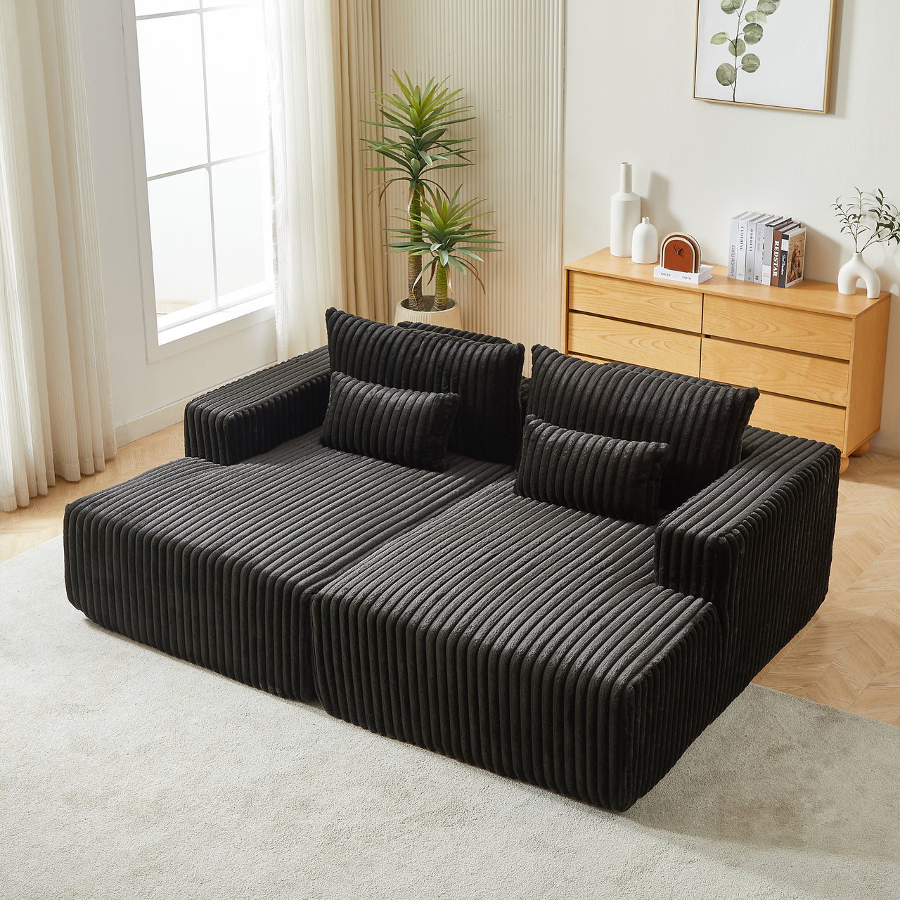 OPHELIA 87" Oversized Loveseat