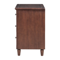 Thumbnail for U_STYLE Embrace sophisticated organization with a contemporary bedside cabinet featuring three robust drawers, offering ample space to store personal items and simplify your daily routine.