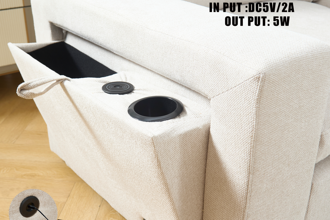 TOVRIX 141" Sectional Sofa