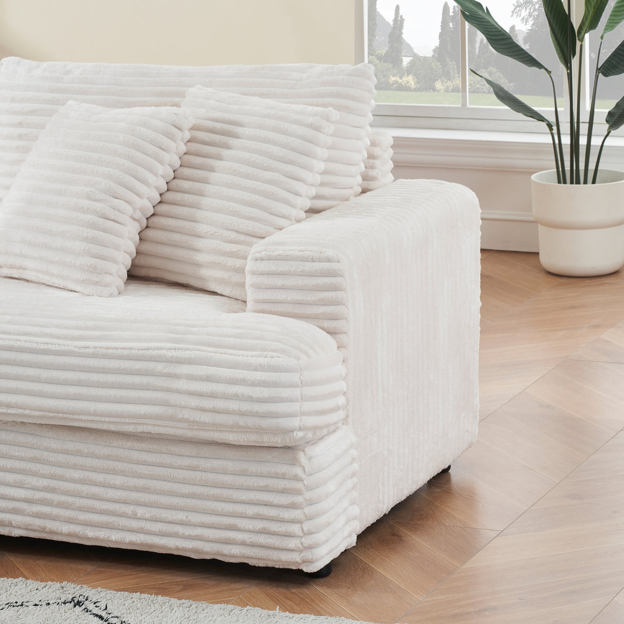 TRITON 80" Modern Sofa