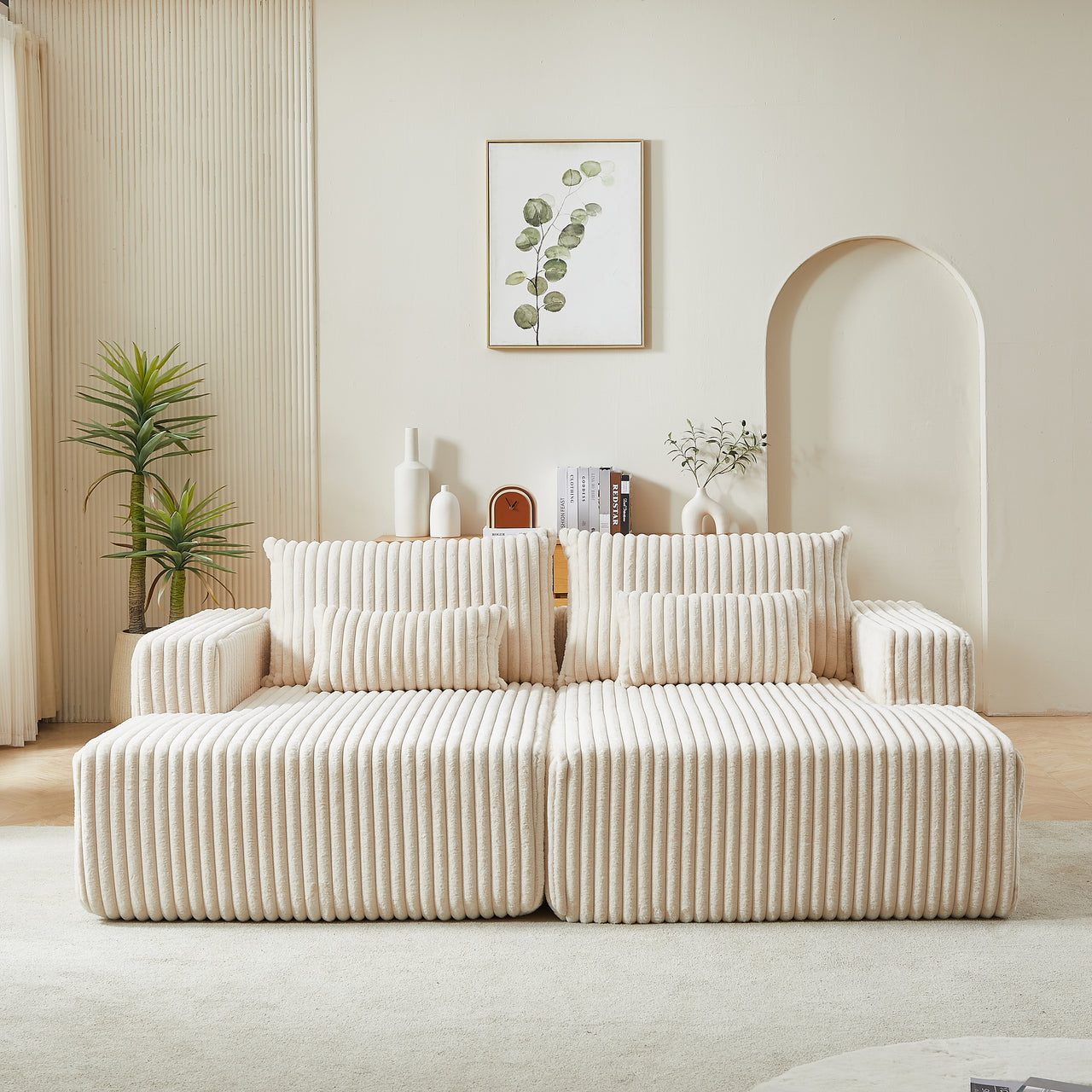 OPHELIA 87" Oversized Loveseat