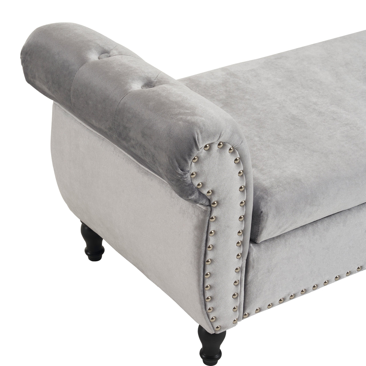 SOLENNE 51" Storage Ottoman