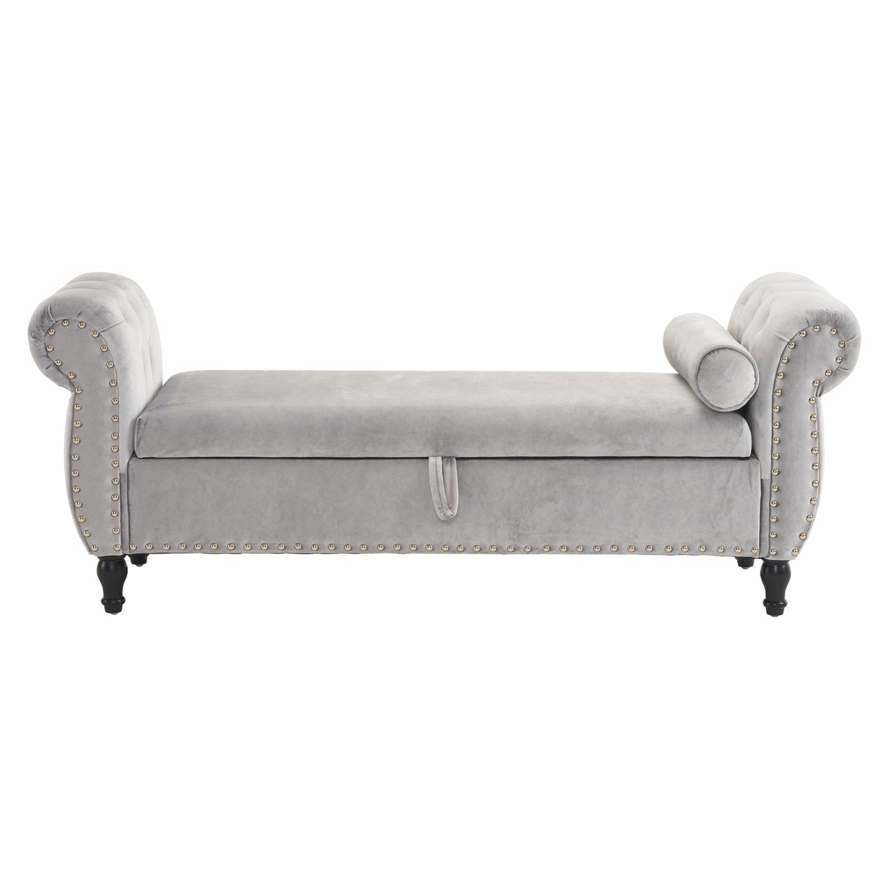 SOLENNE 51" Storage Ottoman