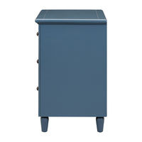 Thumbnail for U_STYLE 3-Drawer Nightstand Storage Wood Cabinet