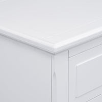 Thumbnail for U_STYLE 3-Drawer Nightstand Storage Wood Cabinet (As Same As WF297663AAK)