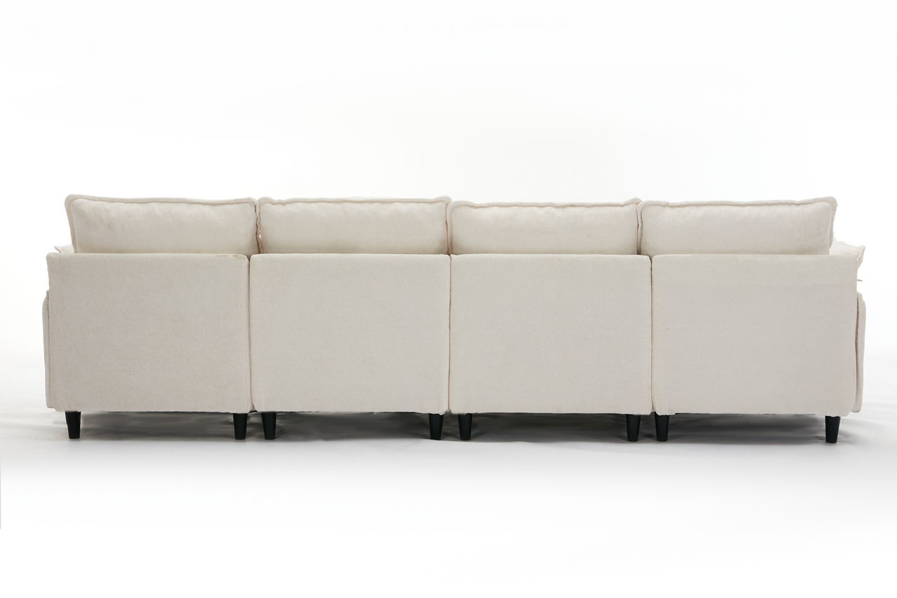 QUORVEX 121" Sectional Sofa