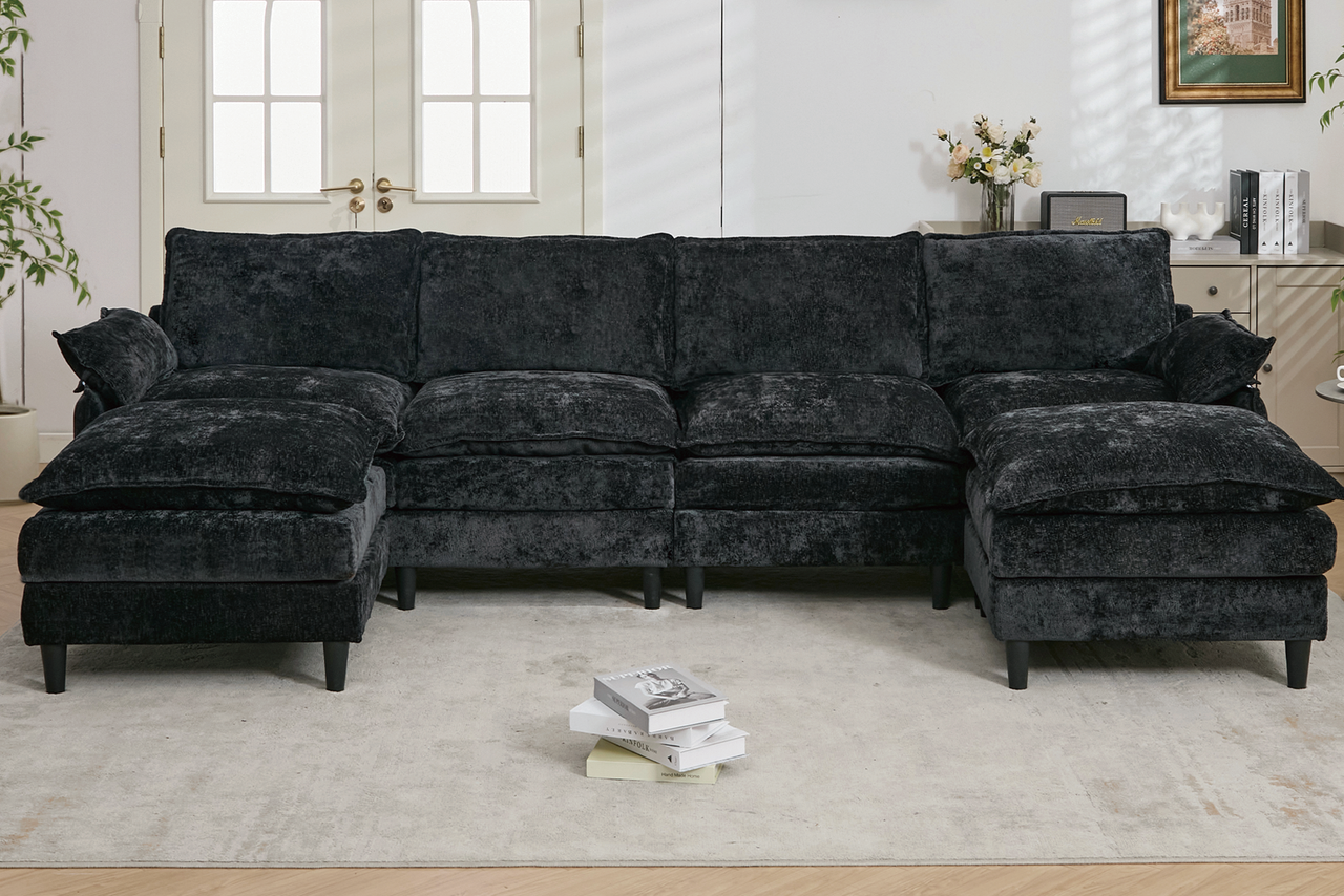 QUORVEX 121" Sectional Sofa