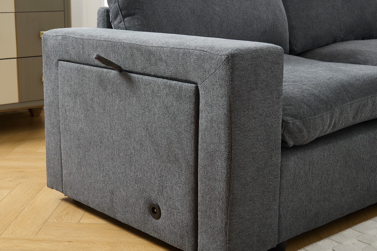TOVRIX 141" Sectional Sofa