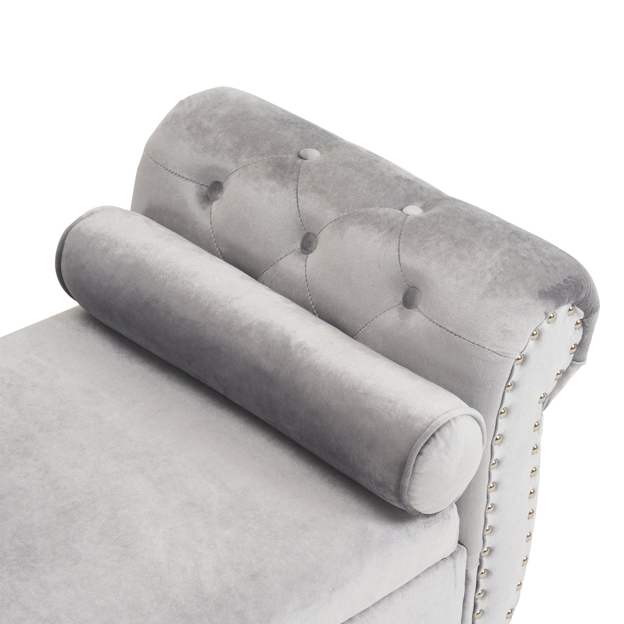 SOLENNE 51" Storage Ottoman