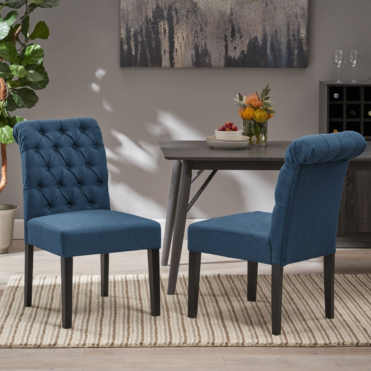 QYLTRX 21" Dining Chair Set Of 2