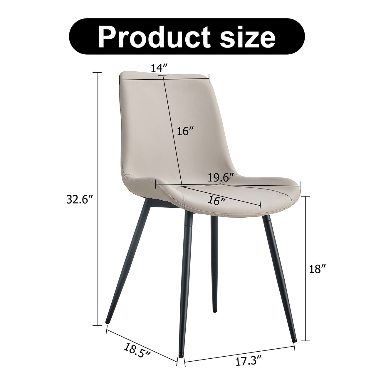TALIA 20" Dinning Chair