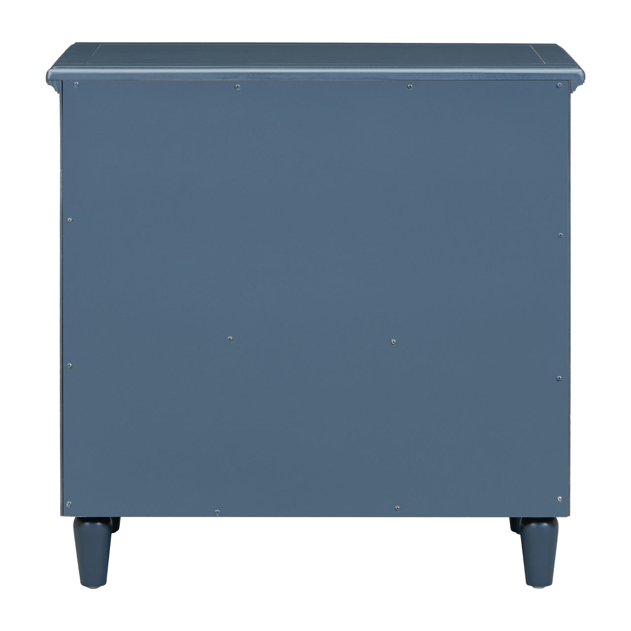 U_STYLE 3-Drawer Nightstand Storage Wood Cabinet