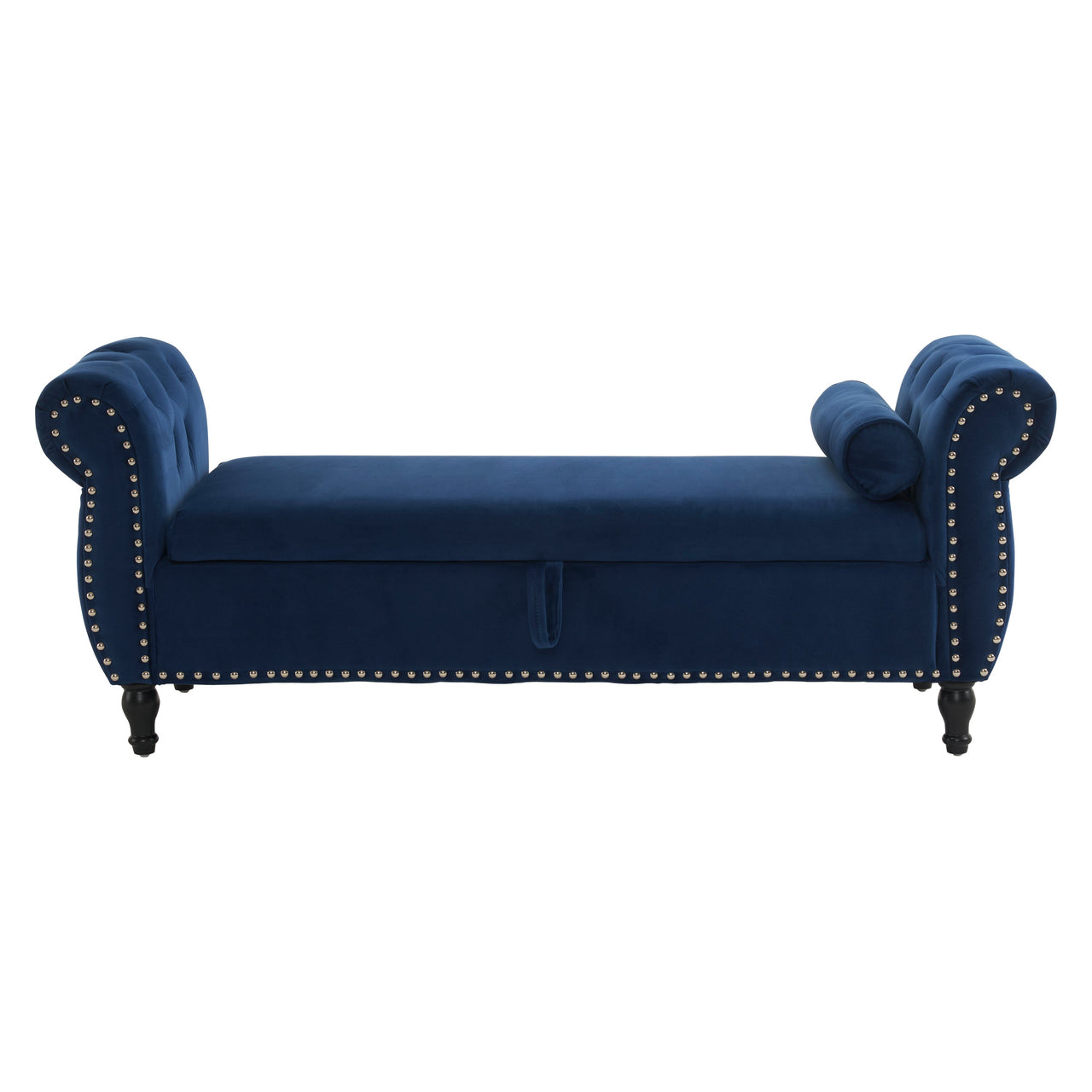 SOLENNE 51" Storage Ottoman