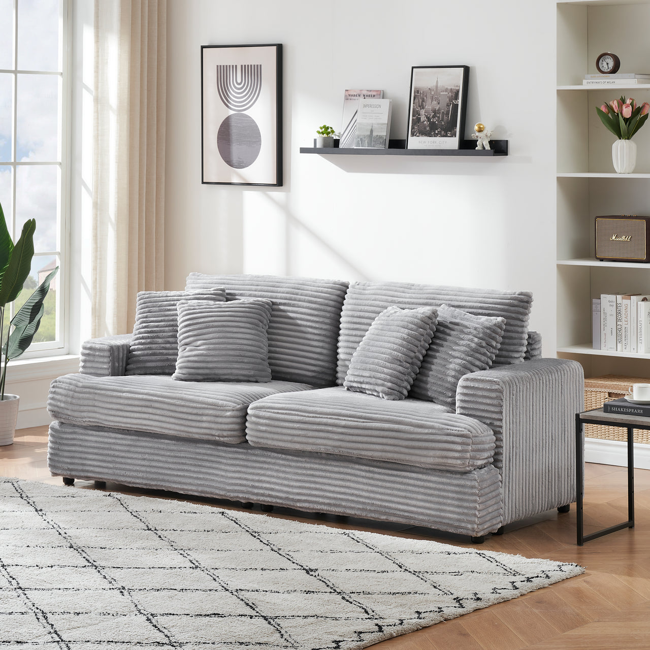 TRITON 80" Modern Sofa