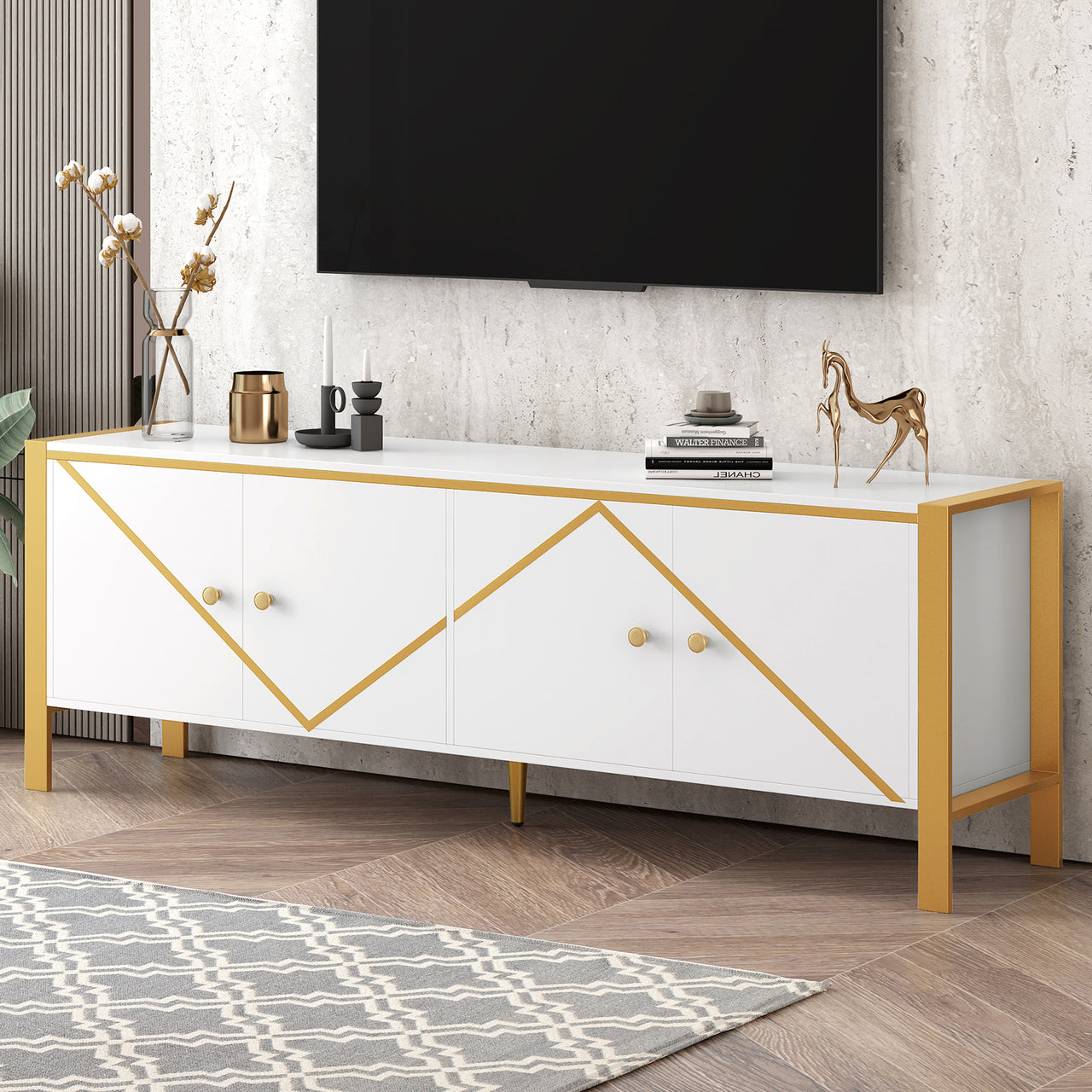 TRILUX 71" TV Stand