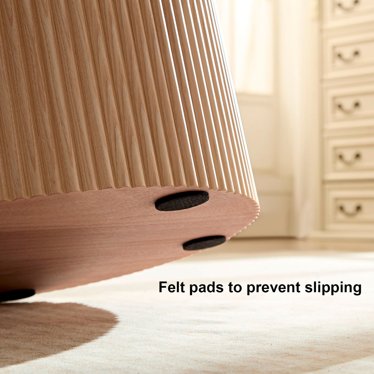 RHEA 18" Fluted Side Table