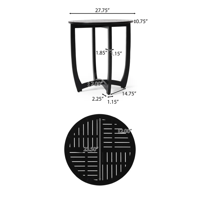 TOLVEX 27" Outdoor Coffee Table
