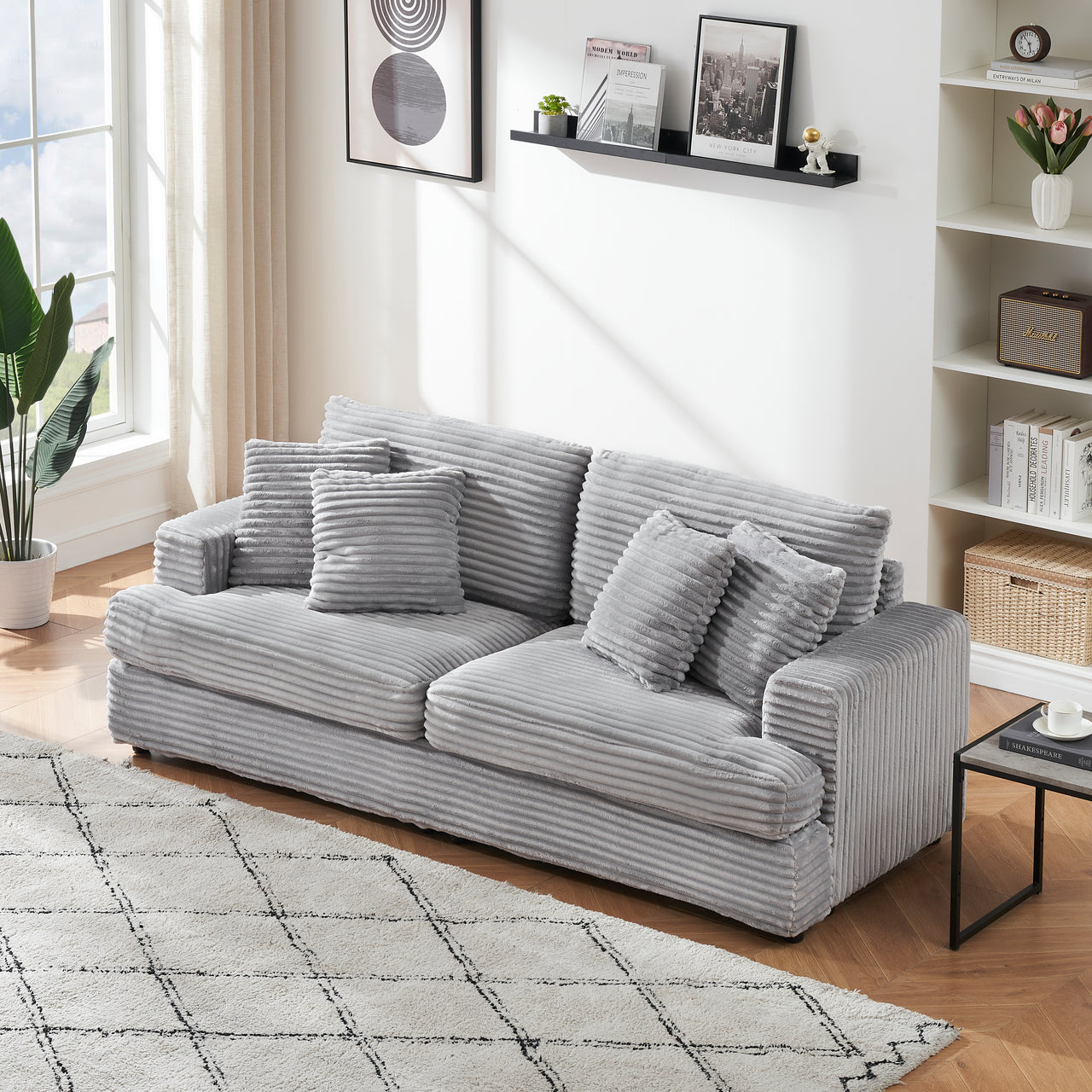 TRITON 80" Modern Sofa